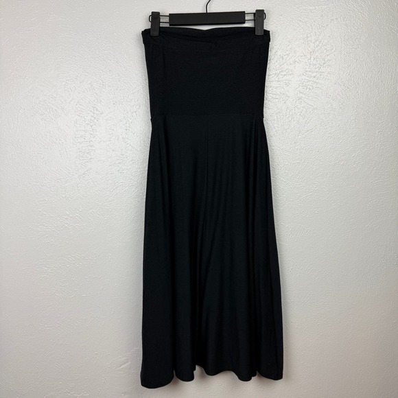 NWT Reformation Myles High Rise Denim Maxi Skirt Vana Black Wash Size 29 - Picture 6 of 9